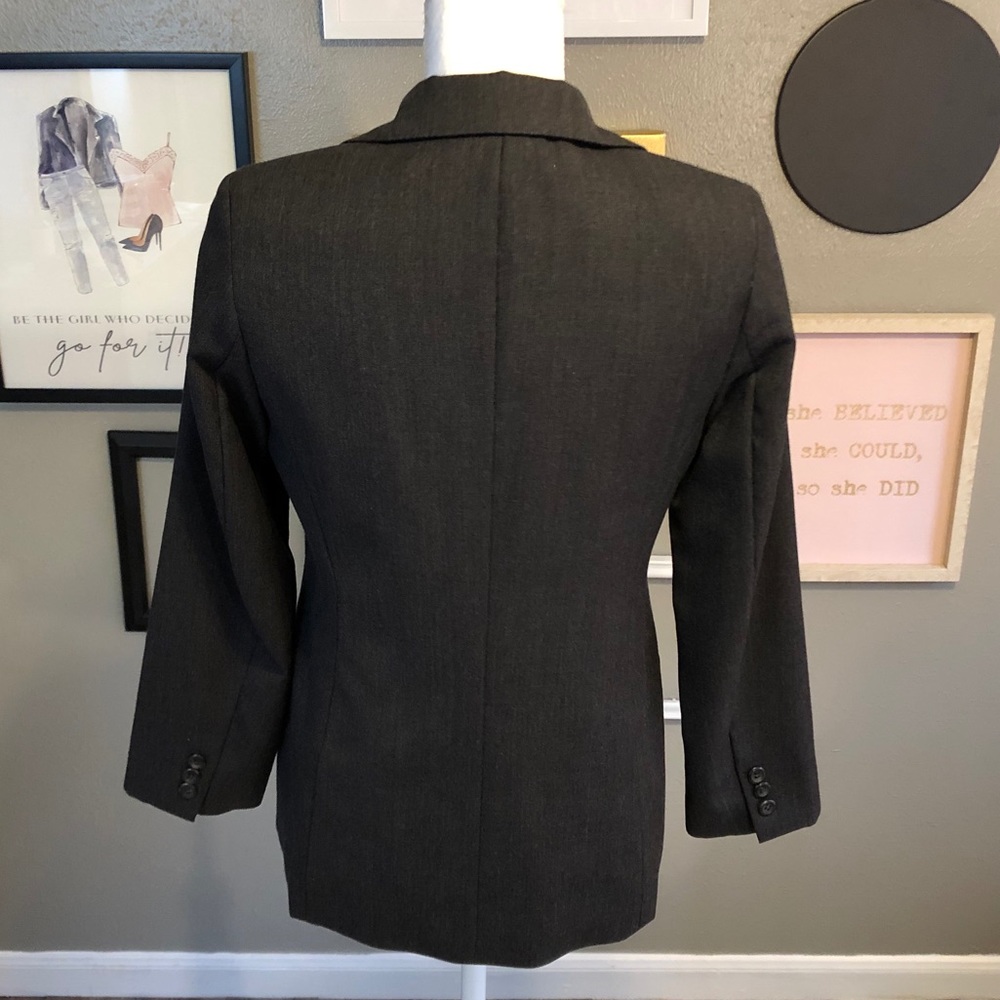 Pendleton Dark Gray Wool Single Button Blazer 4p - image 3